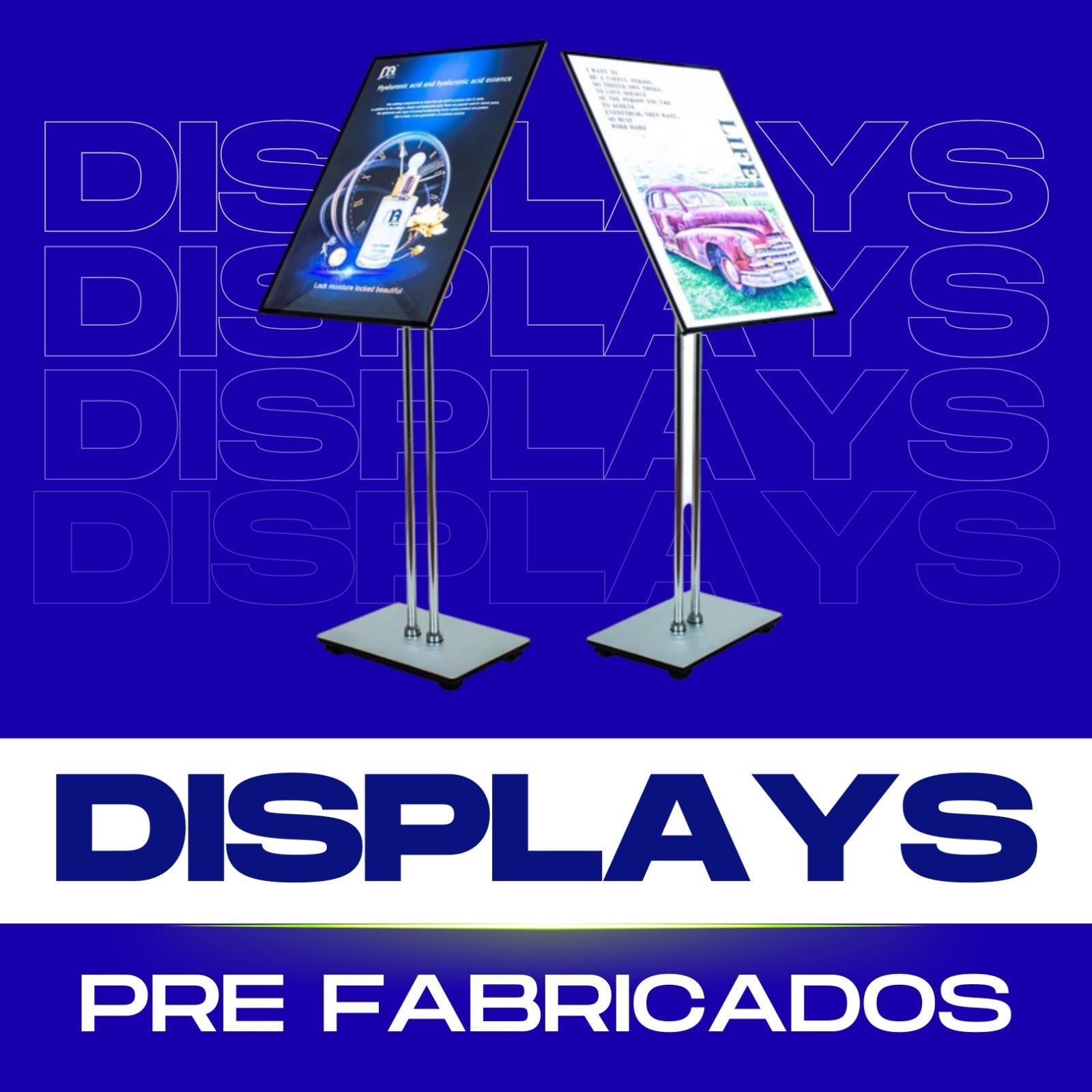 Displays y Articulos Prefabricados