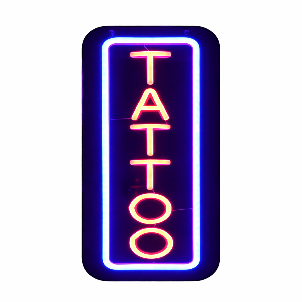Letrero Tattoo Neón