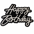 Letrero Happy Birthday Neón