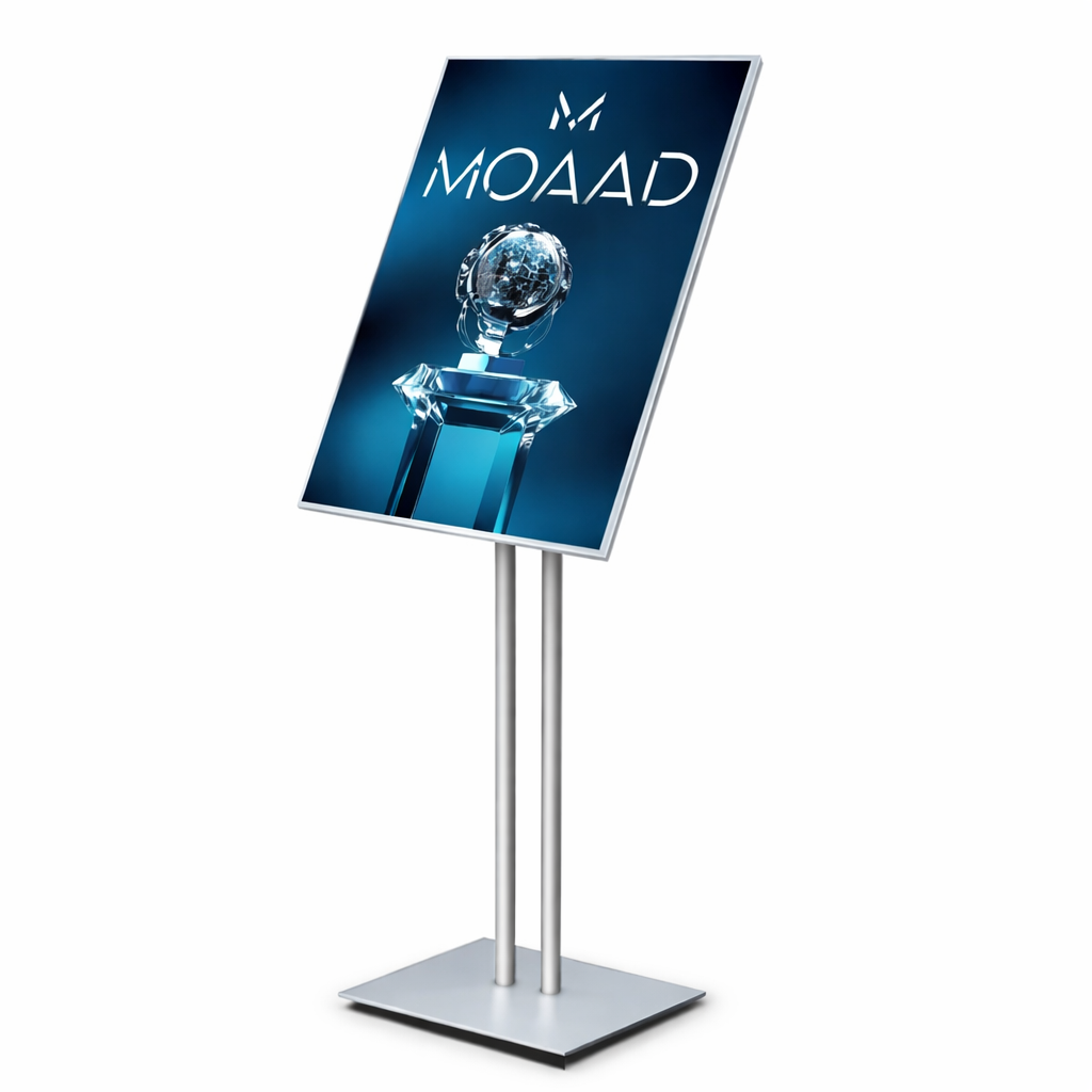 Poster Stand Luminoso